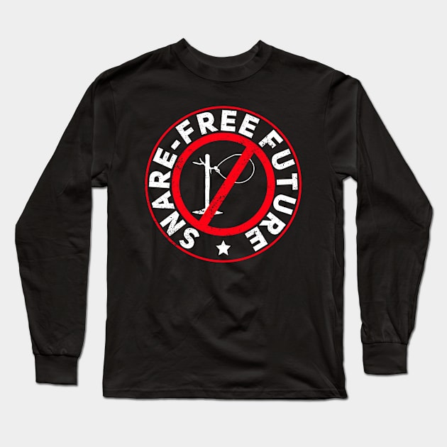 Snare-Free Future - Against Animal Trapping Animal Rights Activist Long Sleeve T-Shirt by Anassein.os